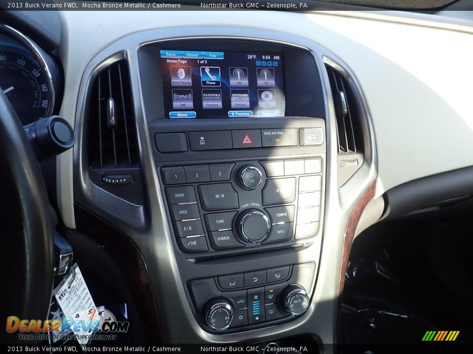 2013 Buick Verano FWD Mocha Bronze Metallic / Cashmere Photo #26