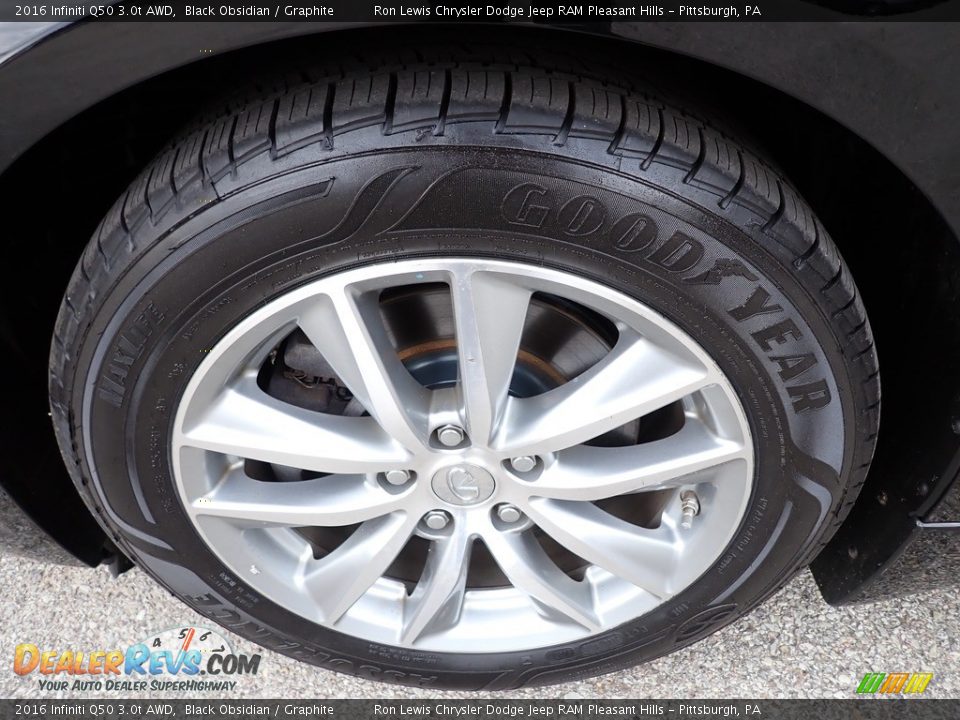 2016 Infiniti Q50 3.0t AWD Wheel Photo #10