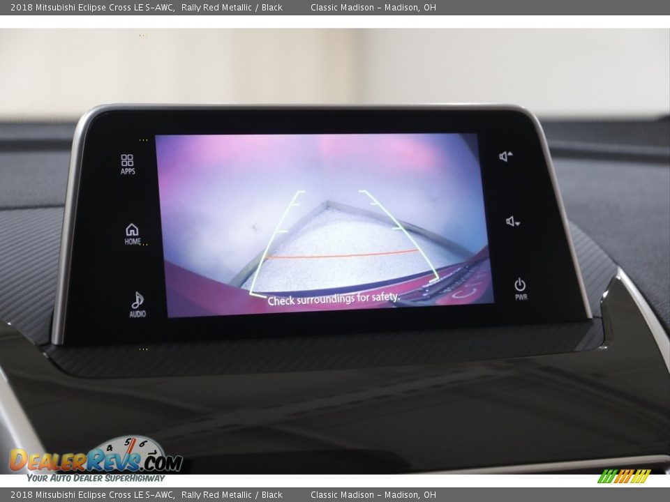 2018 Mitsubishi Eclipse Cross LE S-AWC Rally Red Metallic / Black Photo #14