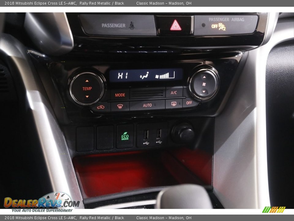Controls of 2018 Mitsubishi Eclipse Cross LE S-AWC Photo #15