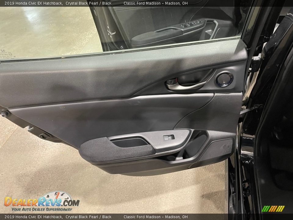 2019 Honda Civic EX Hatchback Crystal Black Pearl / Black Photo #15