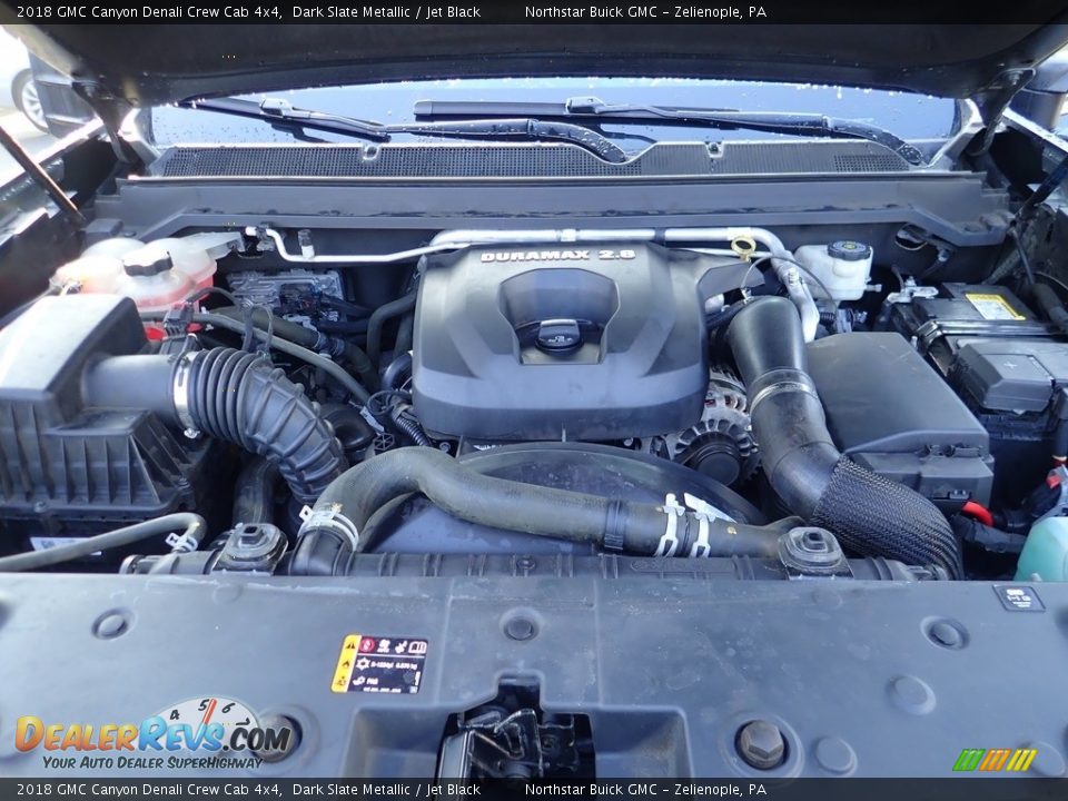 2018 GMC Canyon Denali Crew Cab 4x4 2.5 Liter SIDI DOHC 16-Valve VVT 4 Cylinder Engine Photo #27