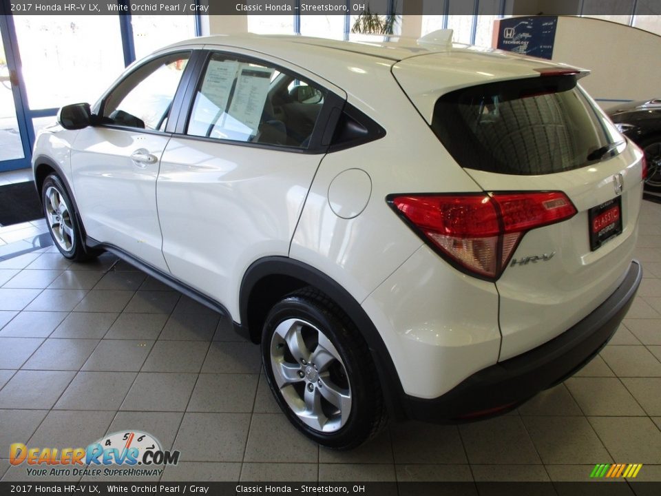 2017 Honda HR-V LX White Orchid Pearl / Gray Photo #9