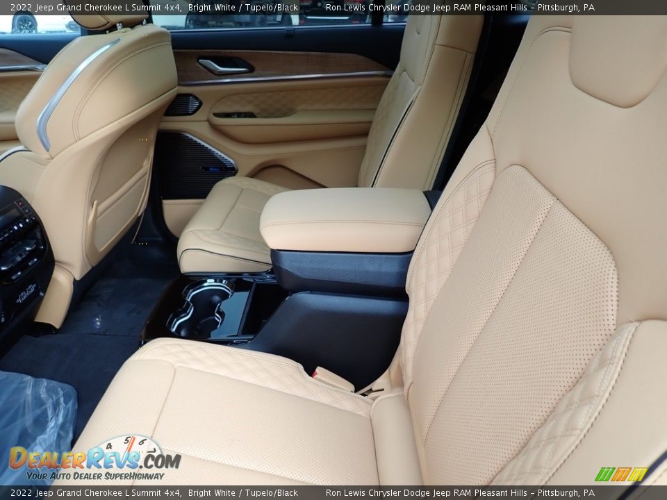 Rear Seat of 2022 Jeep Grand Cherokee L Summit 4x4 Photo #12