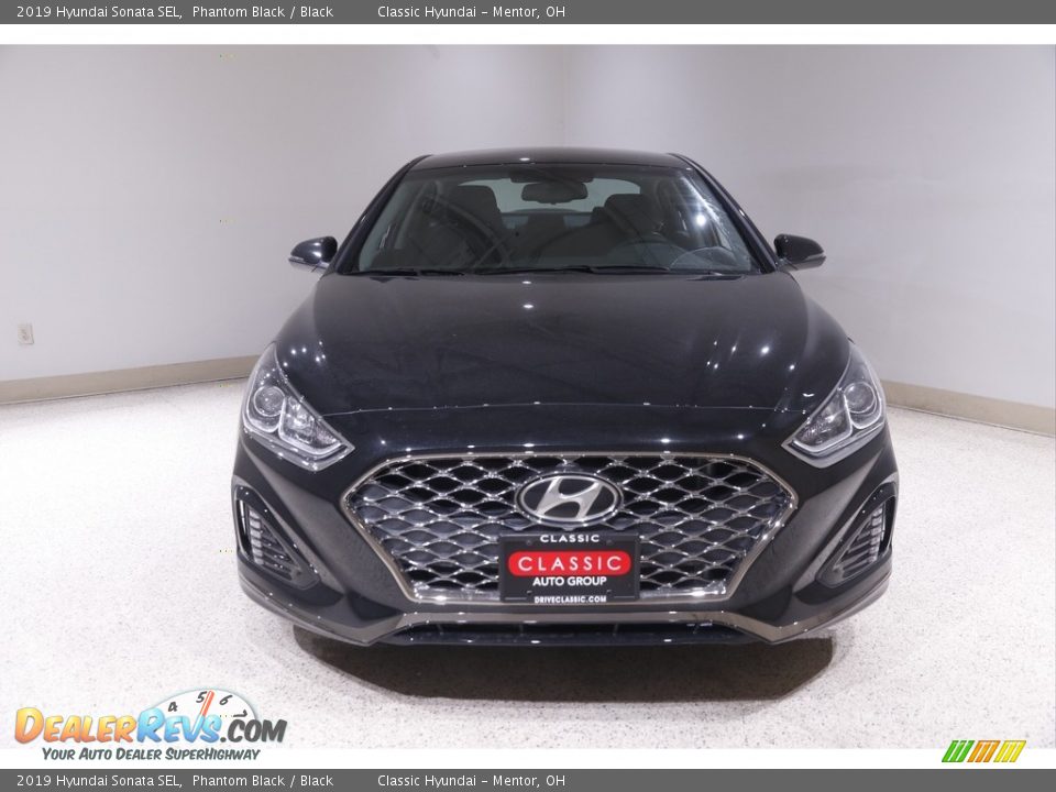 2019 Hyundai Sonata SEL Phantom Black / Black Photo #2