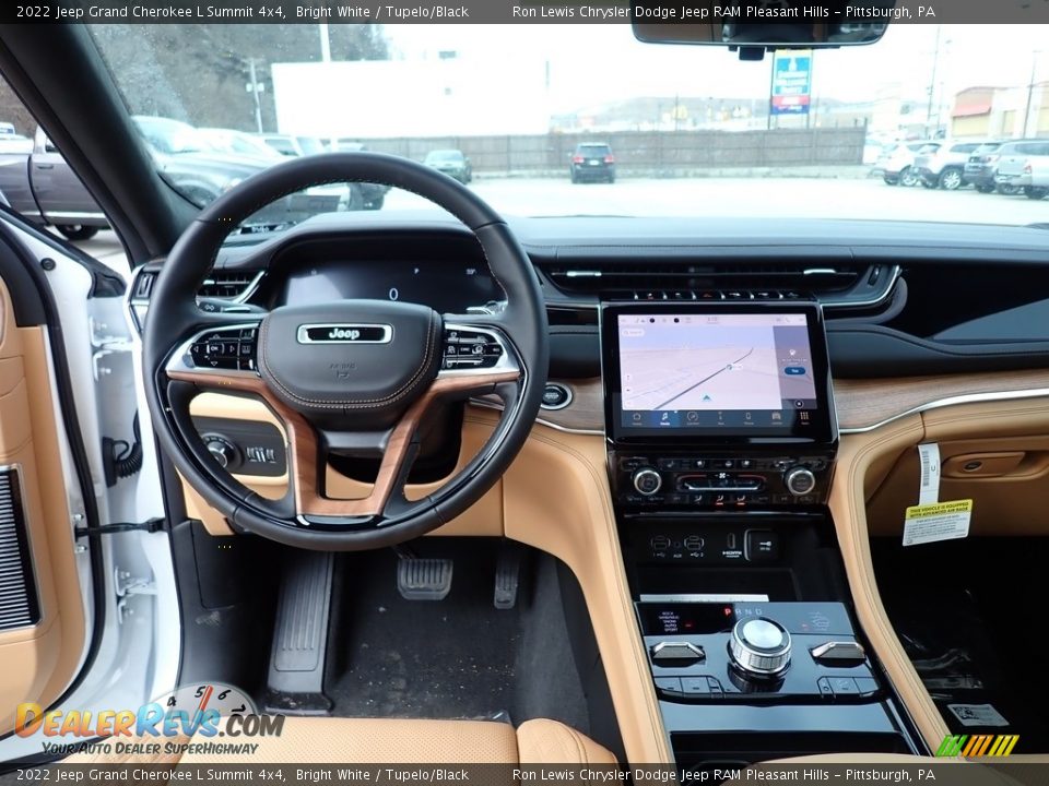 Dashboard of 2022 Jeep Grand Cherokee L Summit 4x4 Photo #13