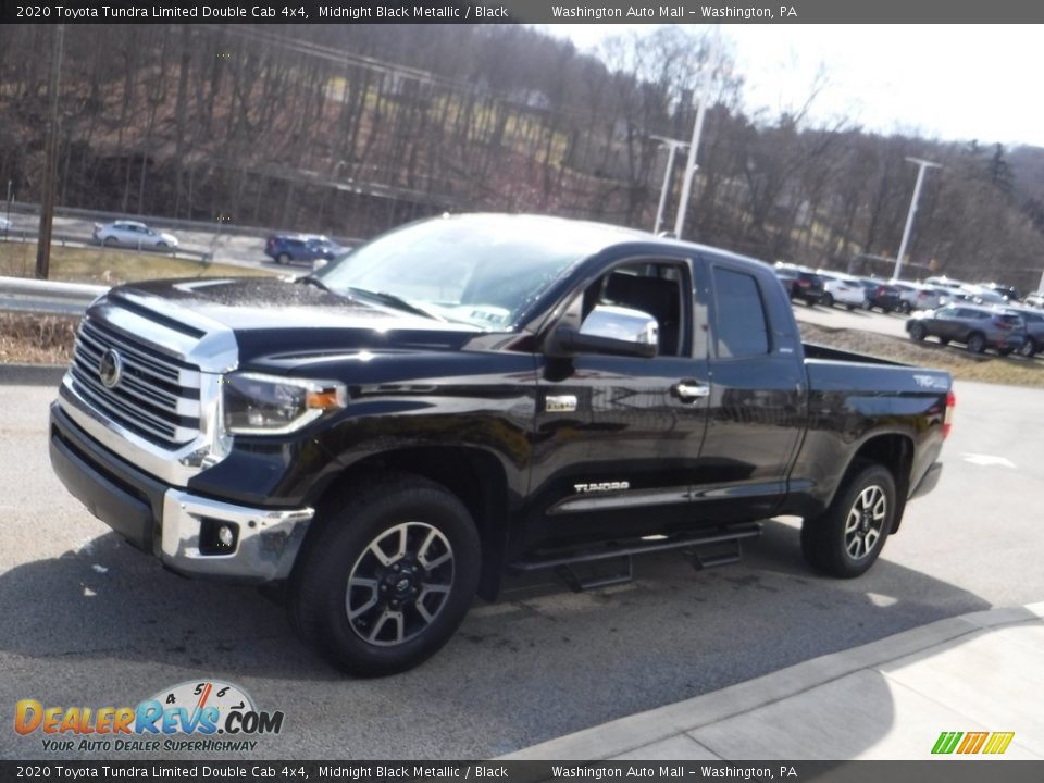 2020 Toyota Tundra Limited Double Cab 4x4 Midnight Black Metallic / Black Photo #15