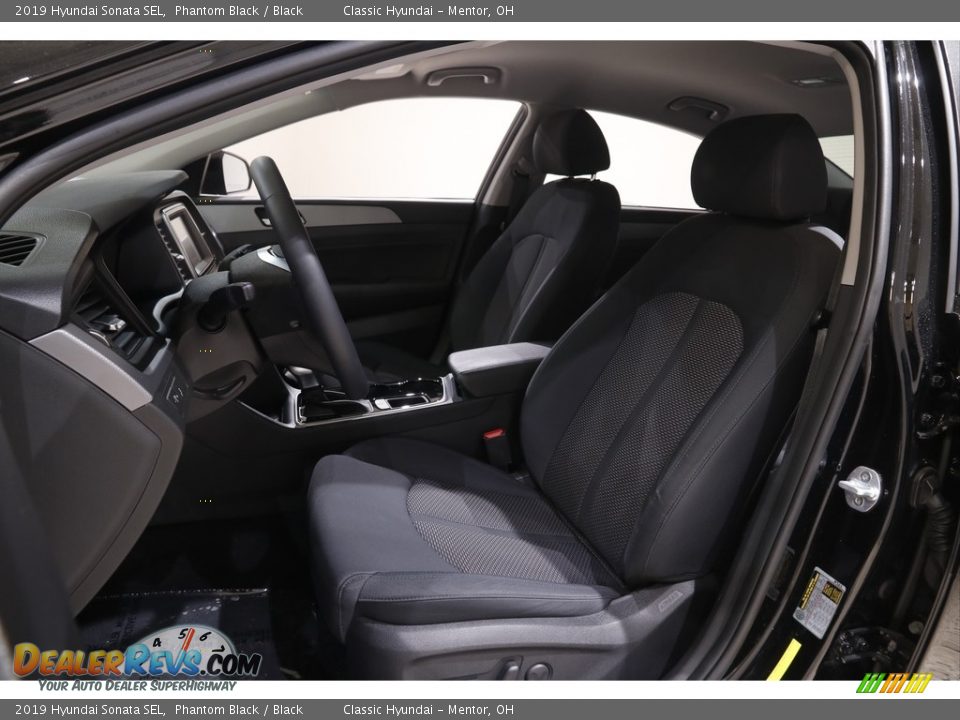 2019 Hyundai Sonata SEL Phantom Black / Black Photo #5