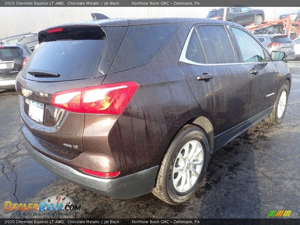 2020 Chevrolet Equinox LT AWD Chocolate Metallic / Jet Black Photo #6