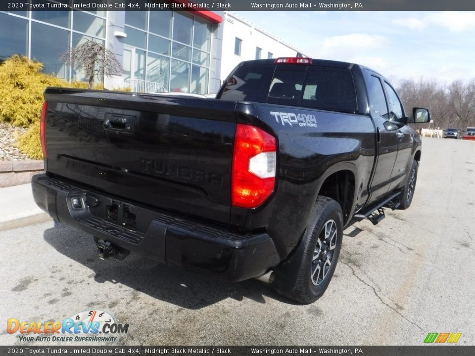 2020 Toyota Tundra Limited Double Cab 4x4 Midnight Black Metallic / Black Photo #19