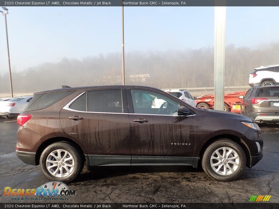 2020 Chevrolet Equinox LT AWD Chocolate Metallic / Jet Black Photo #7