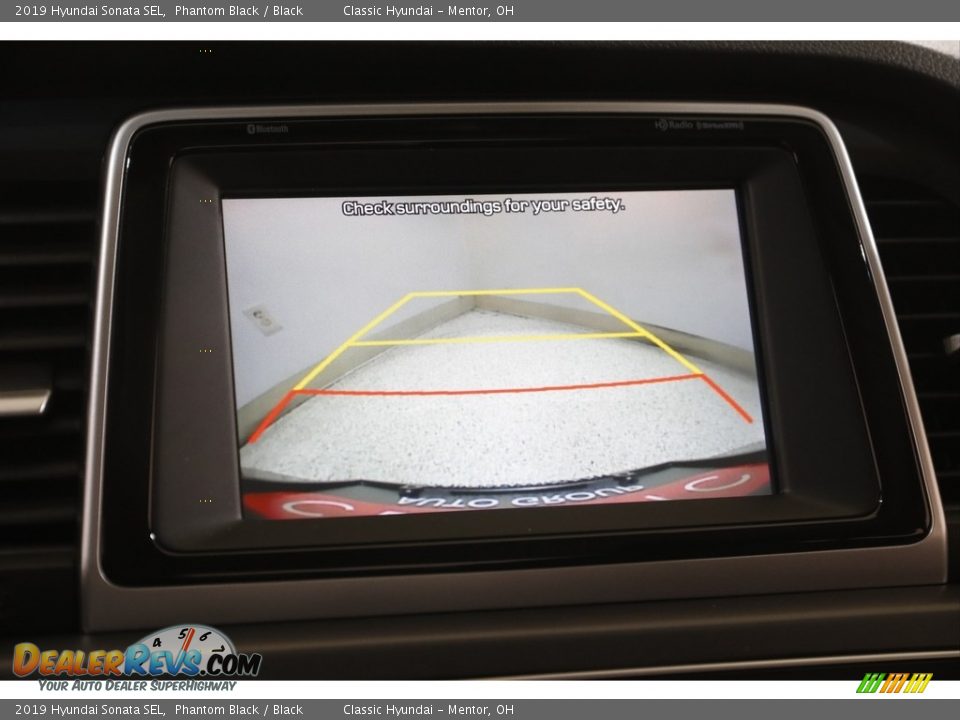 2019 Hyundai Sonata SEL Phantom Black / Black Photo #11