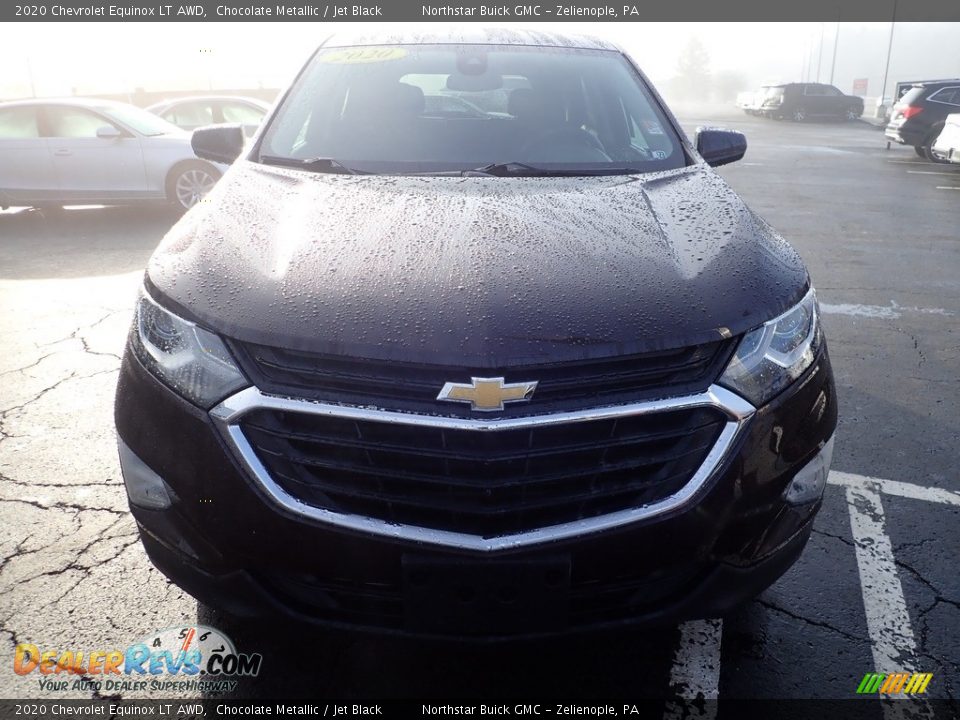 2020 Chevrolet Equinox LT AWD Chocolate Metallic / Jet Black Photo #9