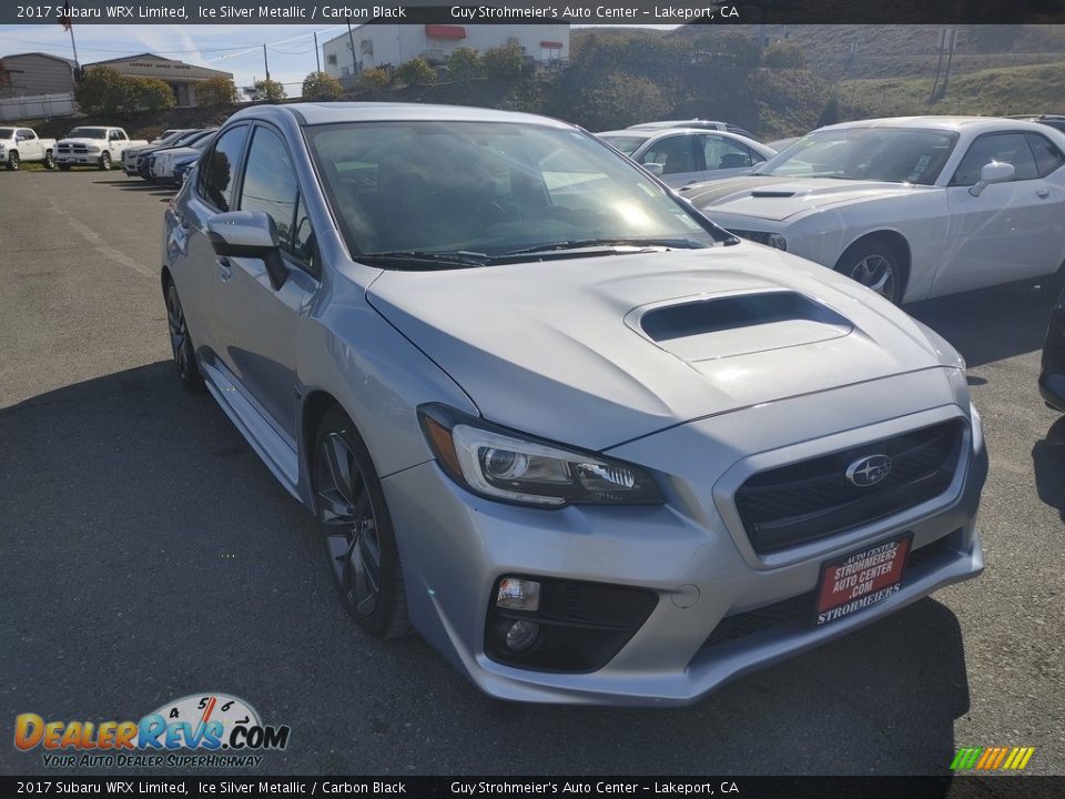 2017 Subaru WRX Limited Ice Silver Metallic / Carbon Black Photo #1