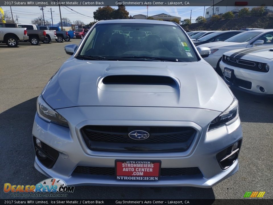 2017 Subaru WRX Limited Ice Silver Metallic / Carbon Black Photo #2