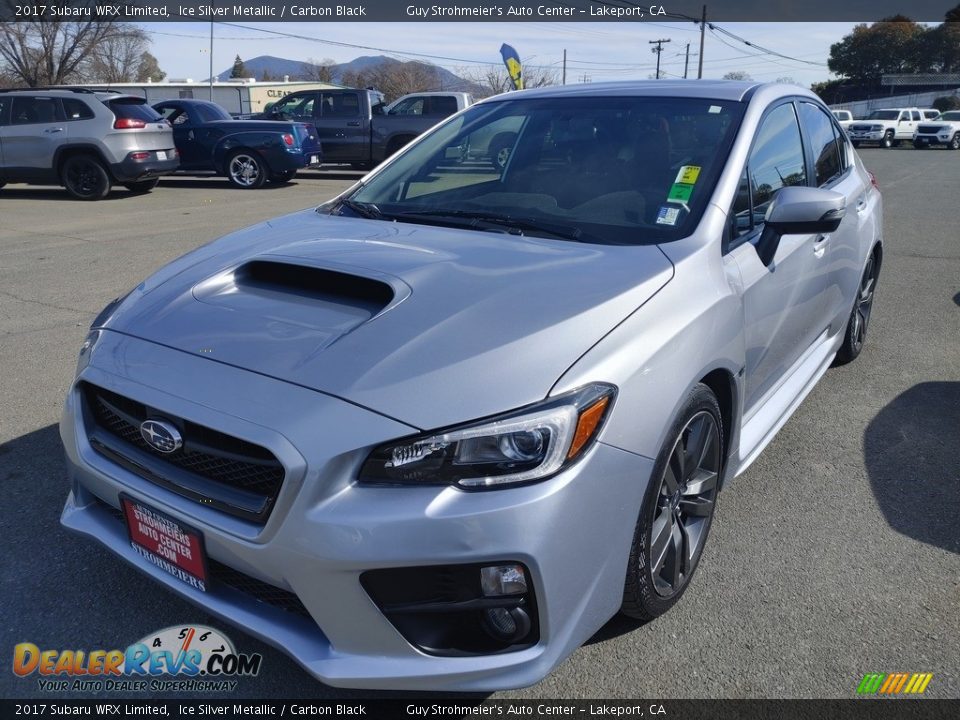 2017 Subaru WRX Limited Ice Silver Metallic / Carbon Black Photo #3