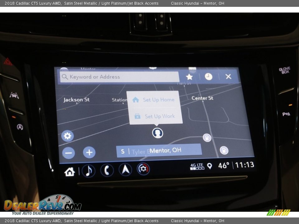 2018 Cadillac CTS Luxury AWD Satin Steel Metallic / Light Platinum/Jet Black Accents Photo #12