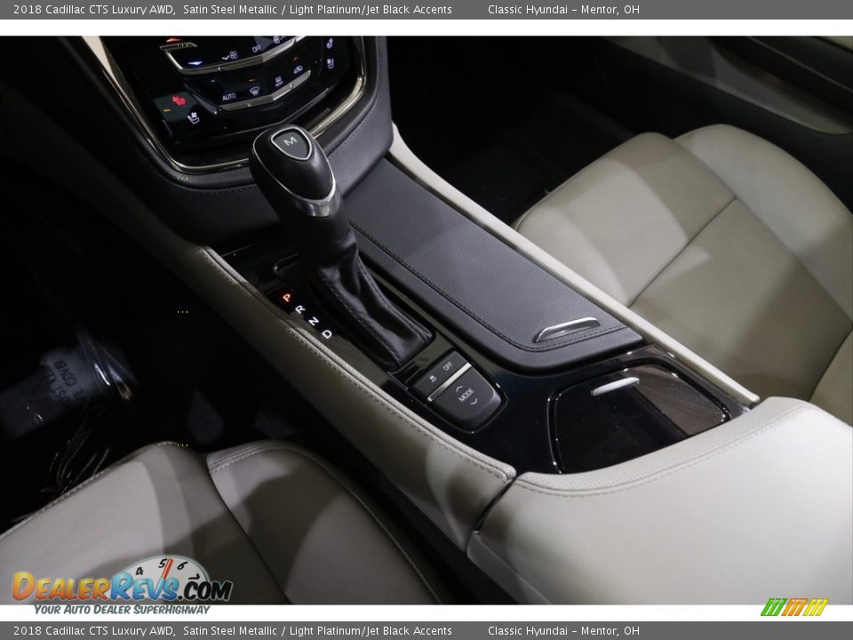 2018 Cadillac CTS Luxury AWD Satin Steel Metallic / Light Platinum/Jet Black Accents Photo #15
