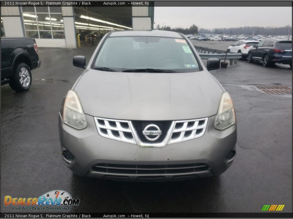 2011 Nissan Rogue S Platinum Graphite / Black Photo #2