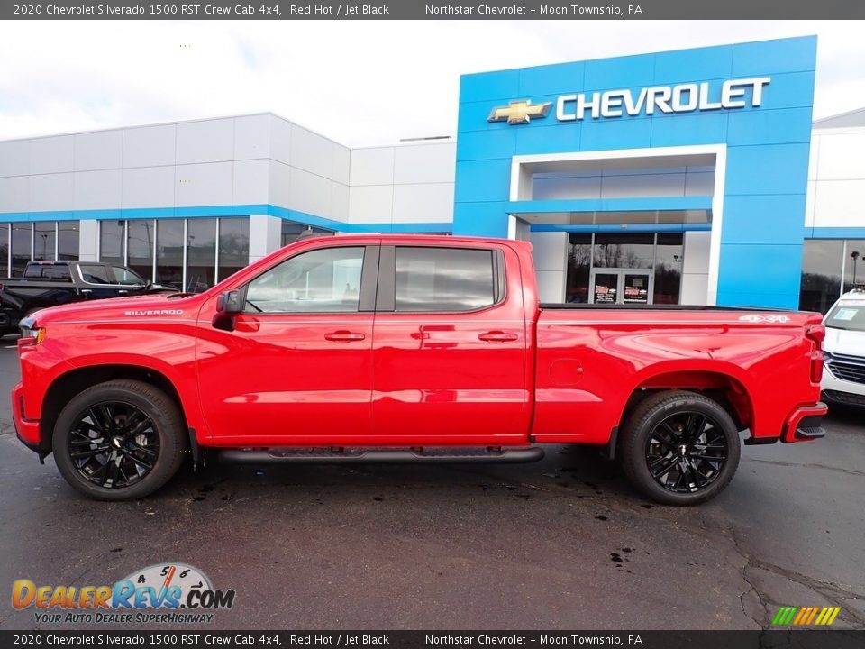 Red Hot 2020 Chevrolet Silverado 1500 RST Crew Cab 4x4 Photo #3