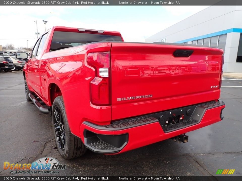 2020 Chevrolet Silverado 1500 RST Crew Cab 4x4 Red Hot / Jet Black Photo #5