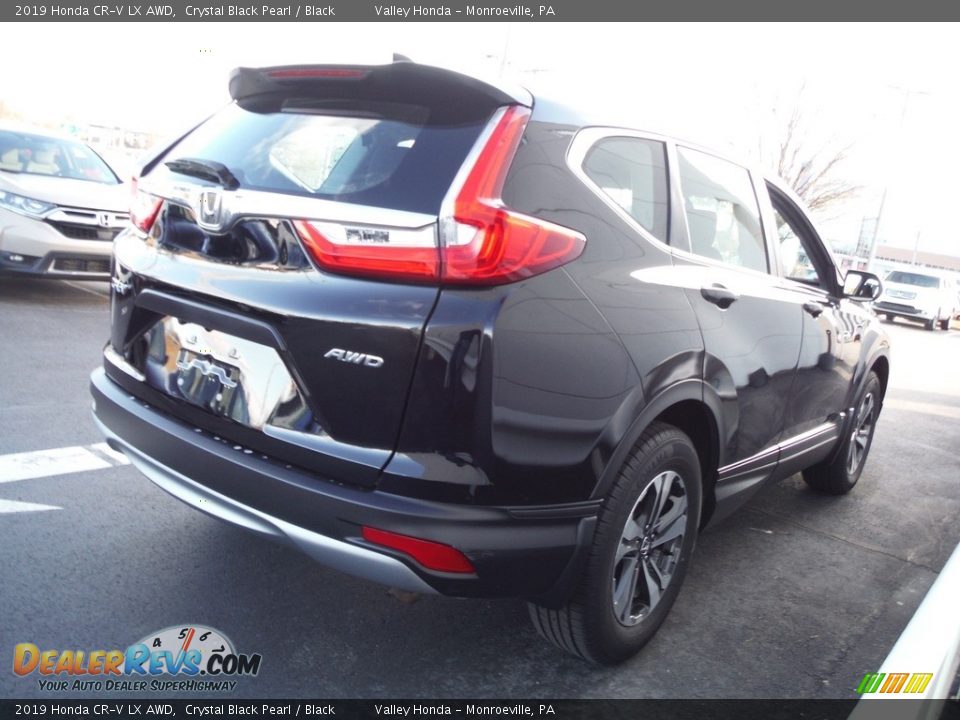 2019 Honda CR-V LX AWD Crystal Black Pearl / Black Photo #6