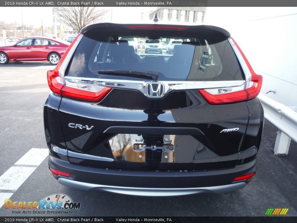 2019 Honda CR-V LX AWD Crystal Black Pearl / Black Photo #7