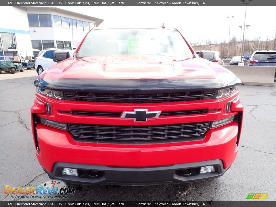 2020 Chevrolet Silverado 1500 RST Crew Cab 4x4 Red Hot / Jet Black Photo #12