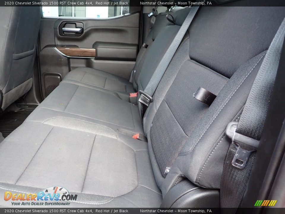 Rear Seat of 2020 Chevrolet Silverado 1500 RST Crew Cab 4x4 Photo #21