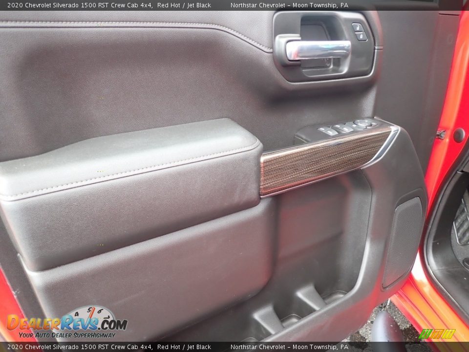 2020 Chevrolet Silverado 1500 RST Crew Cab 4x4 Red Hot / Jet Black Photo #23