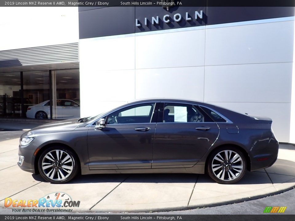 2019 Lincoln MKZ Reserve II AWD Magnetic Grey / Ebony Photo #2