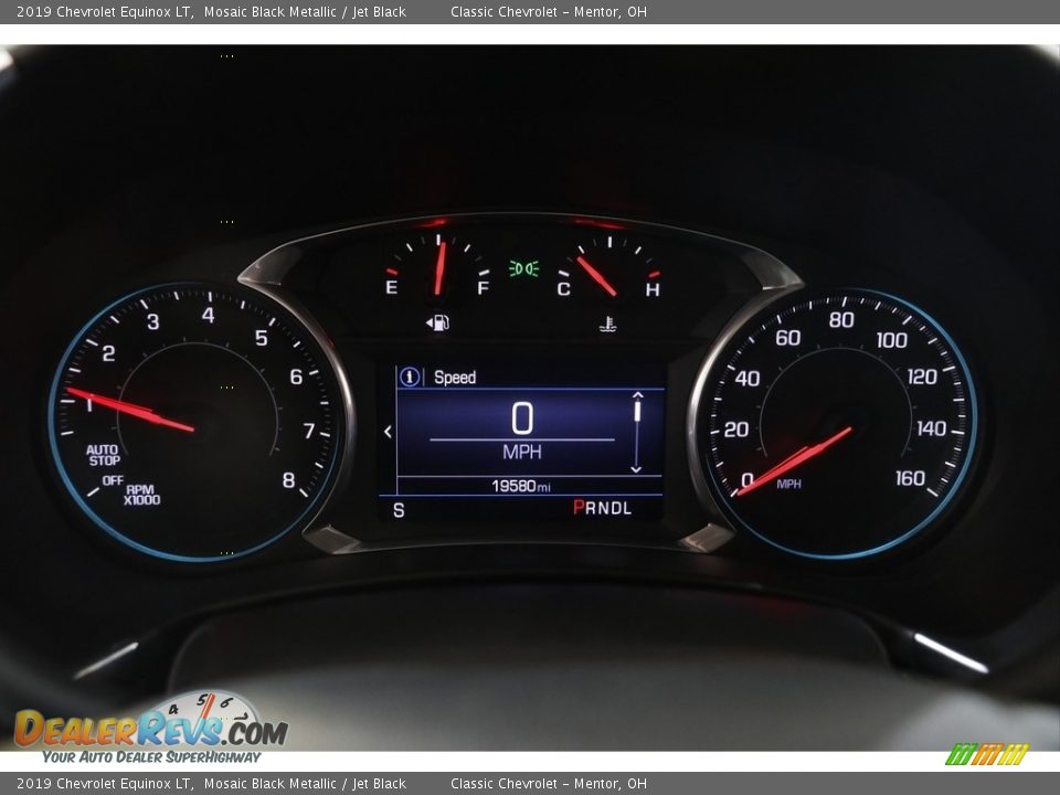 2019 Chevrolet Equinox LT Mosaic Black Metallic / Jet Black Photo #8
