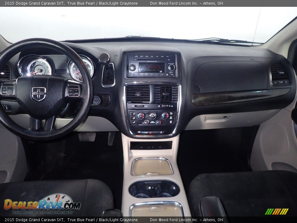 2015 Dodge Grand Caravan SXT True Blue Pearl / Black/Light Graystone Photo #24