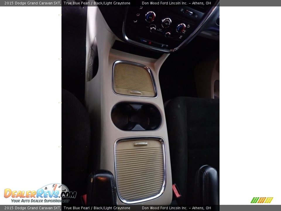 2015 Dodge Grand Caravan SXT True Blue Pearl / Black/Light Graystone Photo #31