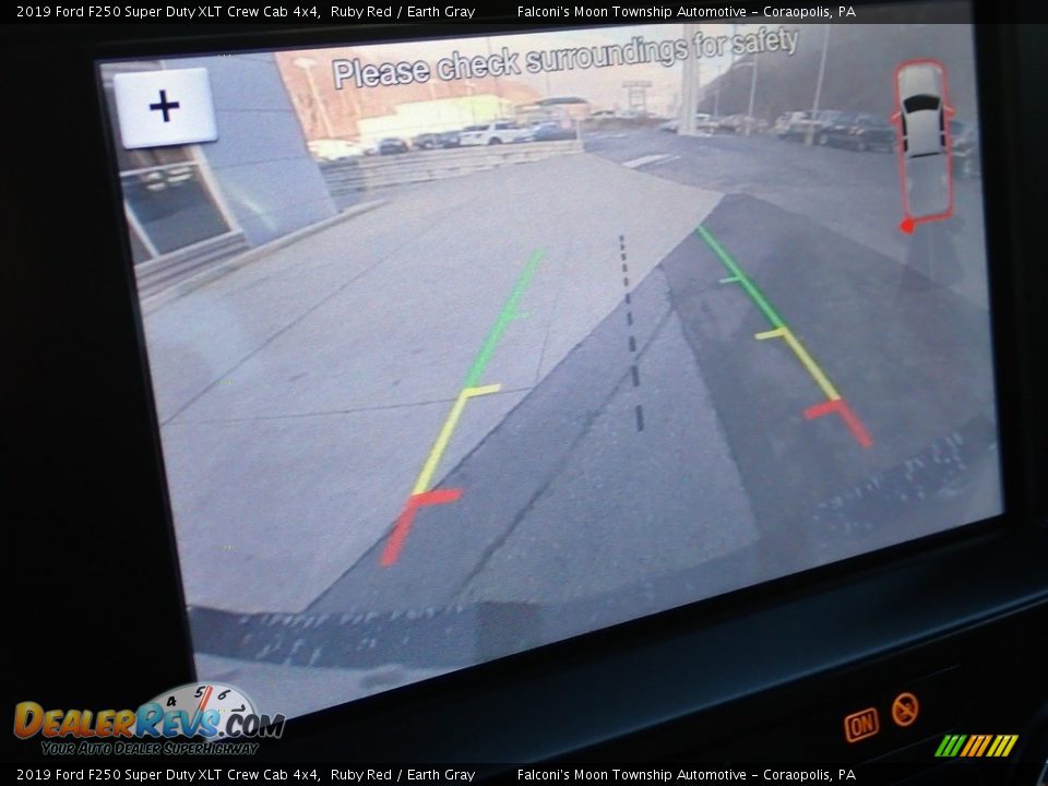 2019 Ford F250 Super Duty XLT Crew Cab 4x4 Ruby Red / Earth Gray Photo #30