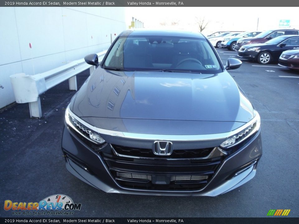 2019 Honda Accord EX Sedan Modern Steel Metallic / Black Photo #5