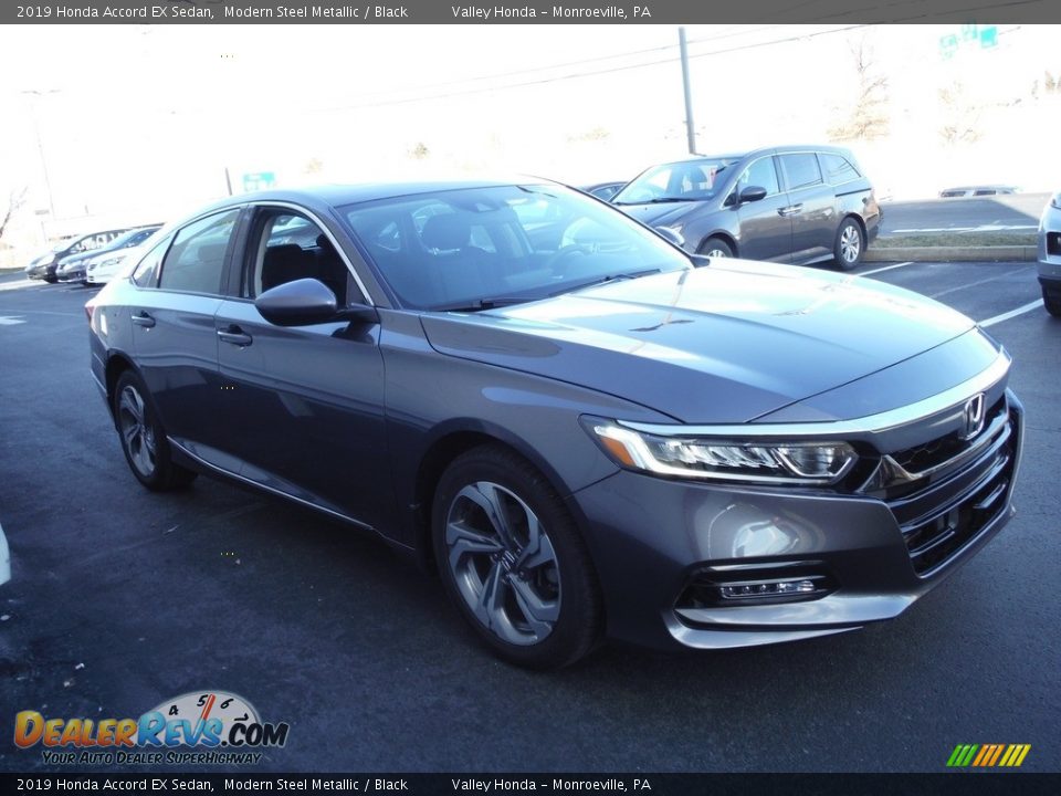 2019 Honda Accord EX Sedan Modern Steel Metallic / Black Photo #6