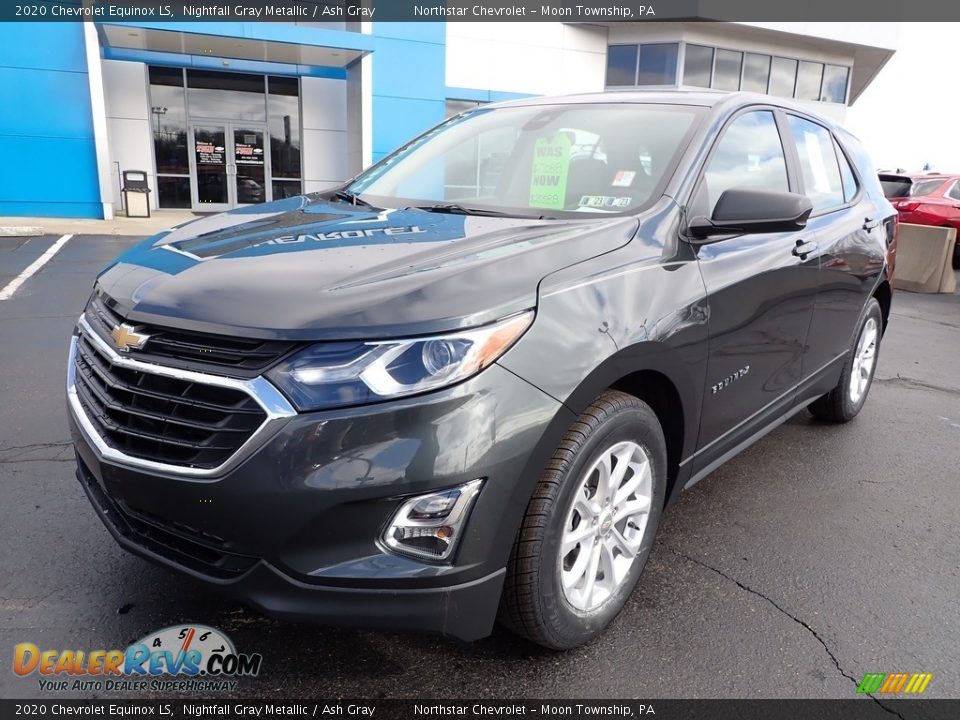 2020 Chevrolet Equinox LS Nightfall Gray Metallic / Ash Gray Photo #2