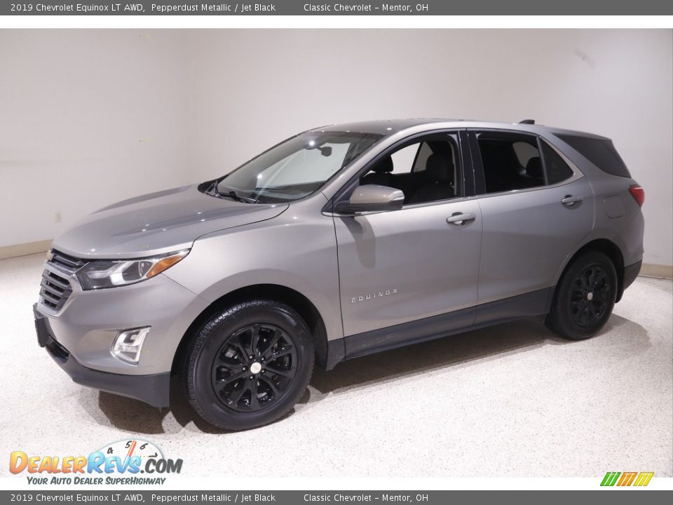 2019 Chevrolet Equinox LT AWD Pepperdust Metallic / Jet Black Photo #3