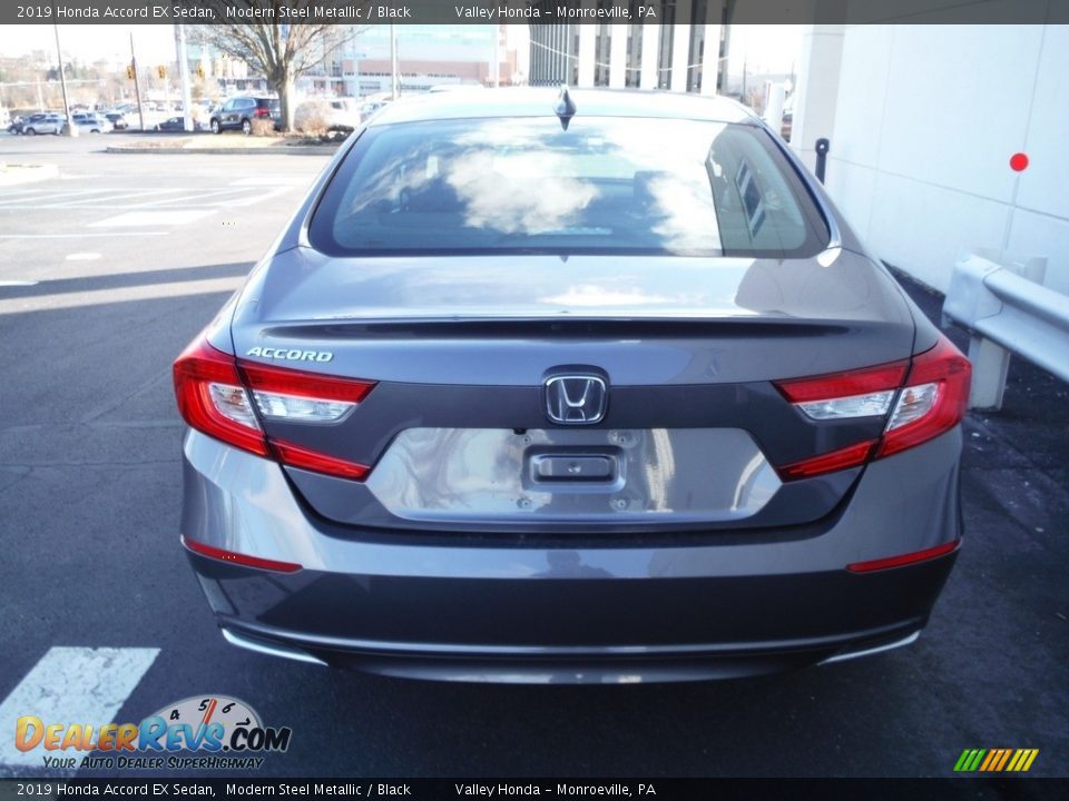 2019 Honda Accord EX Sedan Modern Steel Metallic / Black Photo #9