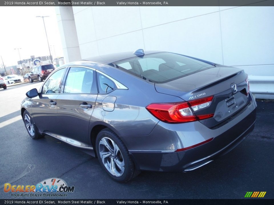 2019 Honda Accord EX Sedan Modern Steel Metallic / Black Photo #10