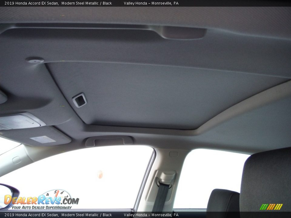 2019 Honda Accord EX Sedan Modern Steel Metallic / Black Photo #11