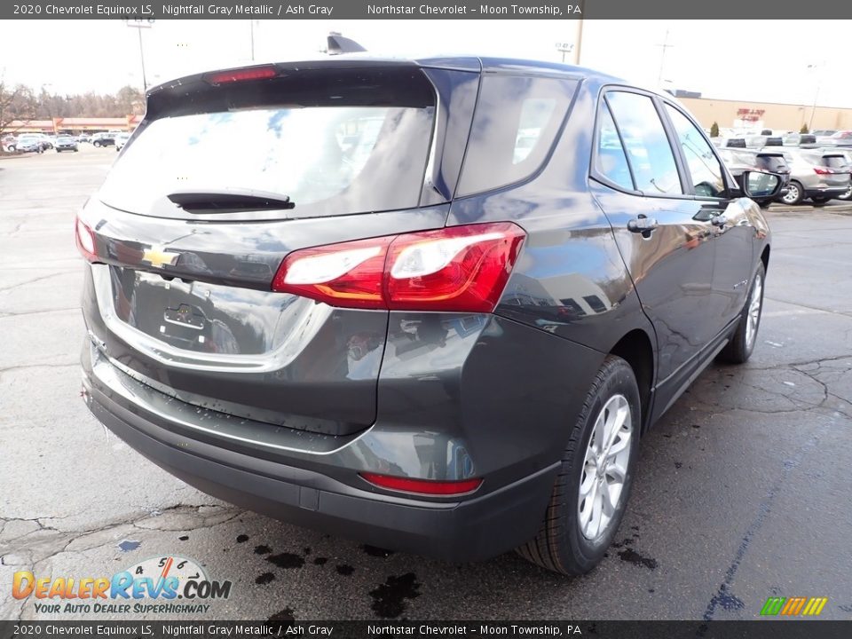 2020 Chevrolet Equinox LS Nightfall Gray Metallic / Ash Gray Photo #8