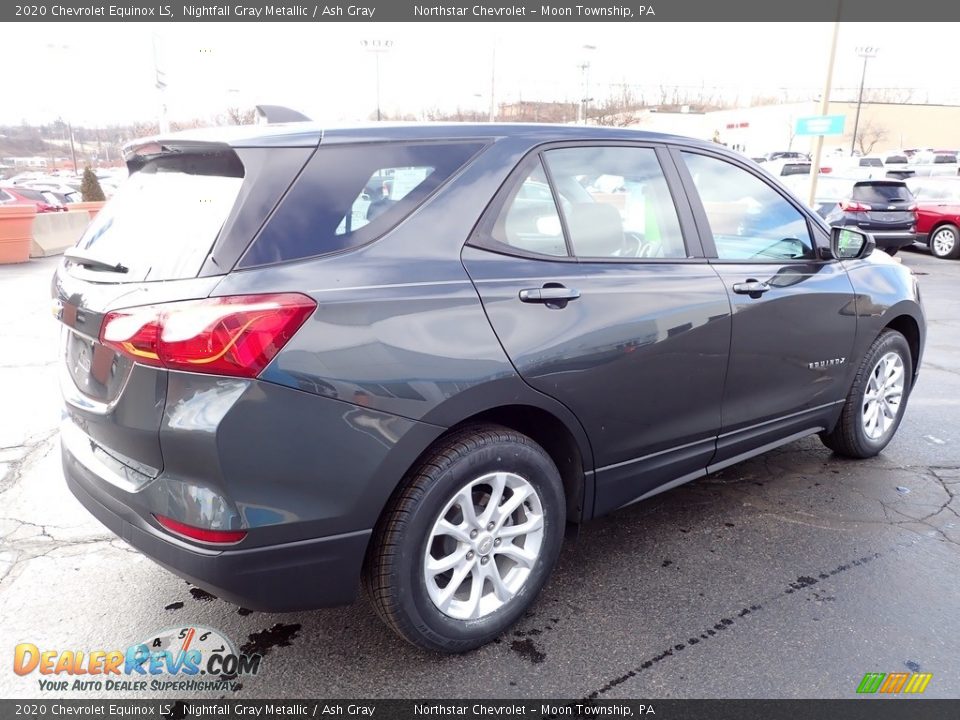 2020 Chevrolet Equinox LS Nightfall Gray Metallic / Ash Gray Photo #9