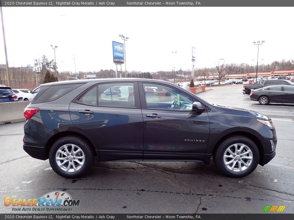 2020 Chevrolet Equinox LS Nightfall Gray Metallic / Ash Gray Photo #10