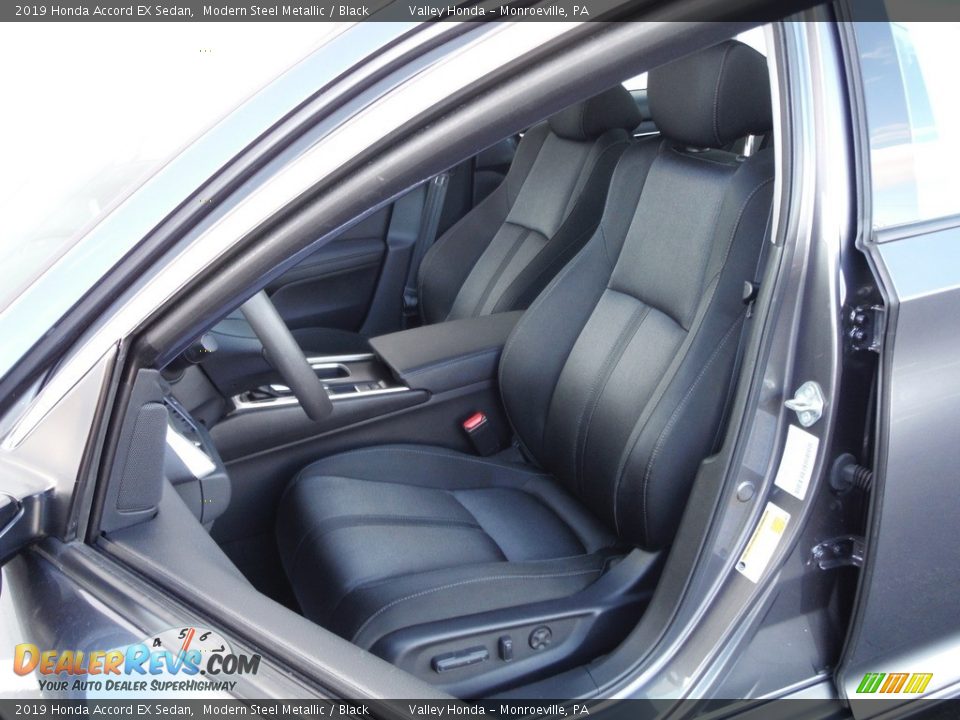 2019 Honda Accord EX Sedan Modern Steel Metallic / Black Photo #14