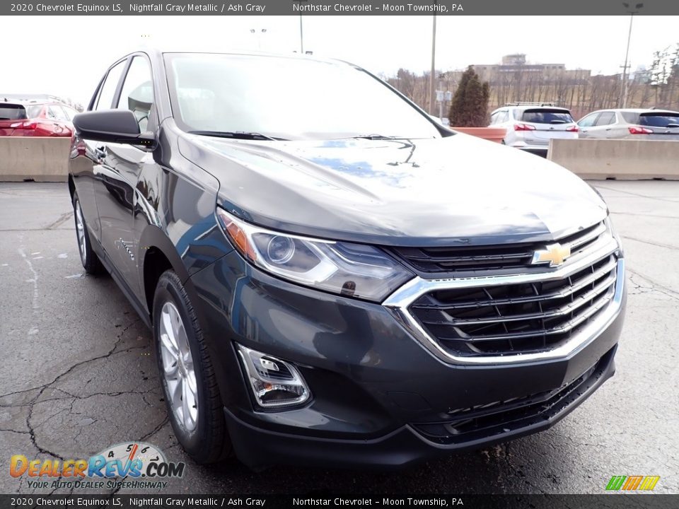 2020 Chevrolet Equinox LS Nightfall Gray Metallic / Ash Gray Photo #12