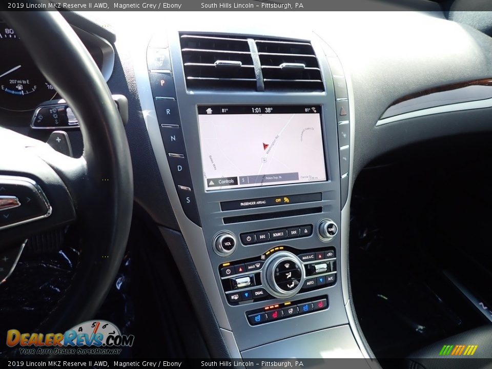 2019 Lincoln MKZ Reserve II AWD Magnetic Grey / Ebony Photo #22