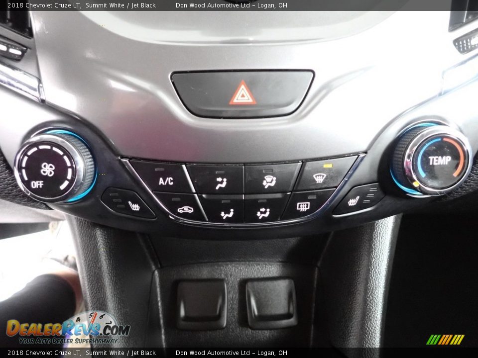 2018 Chevrolet Cruze LT Summit White / Jet Black Photo #4
