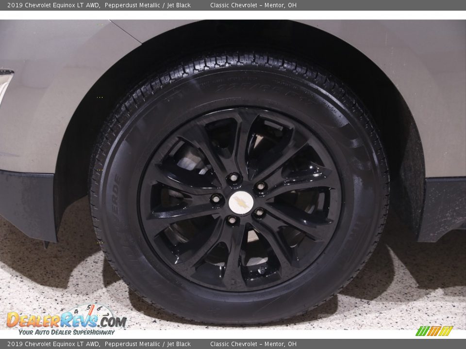 2019 Chevrolet Equinox LT AWD Pepperdust Metallic / Jet Black Photo #19